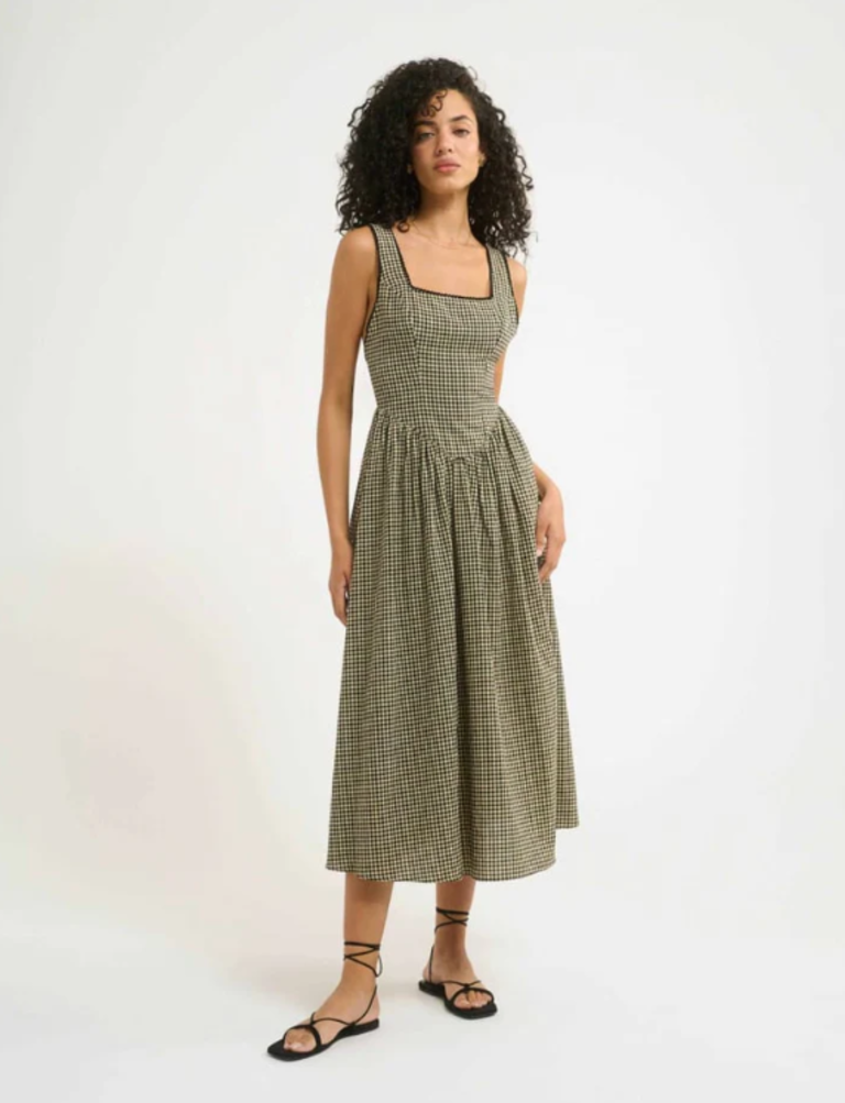 RUMORED TOULOUSE MIDI DRESS
