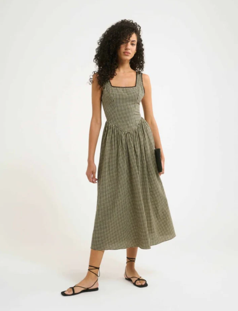 RUMORED TOULOUSE MIDI DRESS