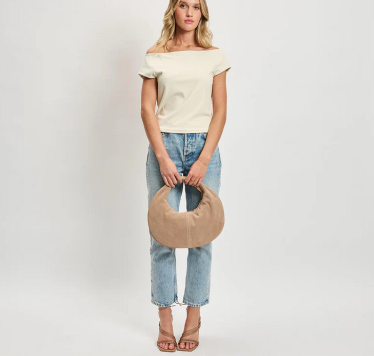 MODA LUXE FARRAH SUEDE BAG