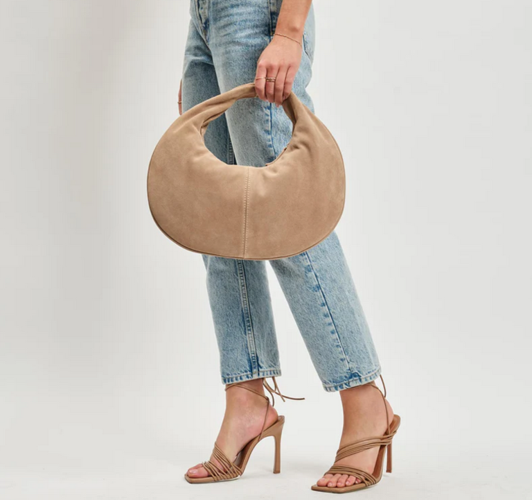 MODA LUXE FARRAH SUEDE BAG