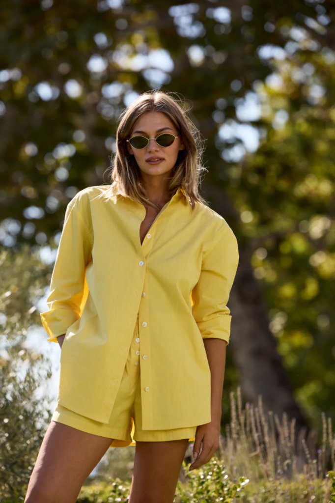SUNDAY RITUAL CECILIA BUTTON DOWN SHIRT