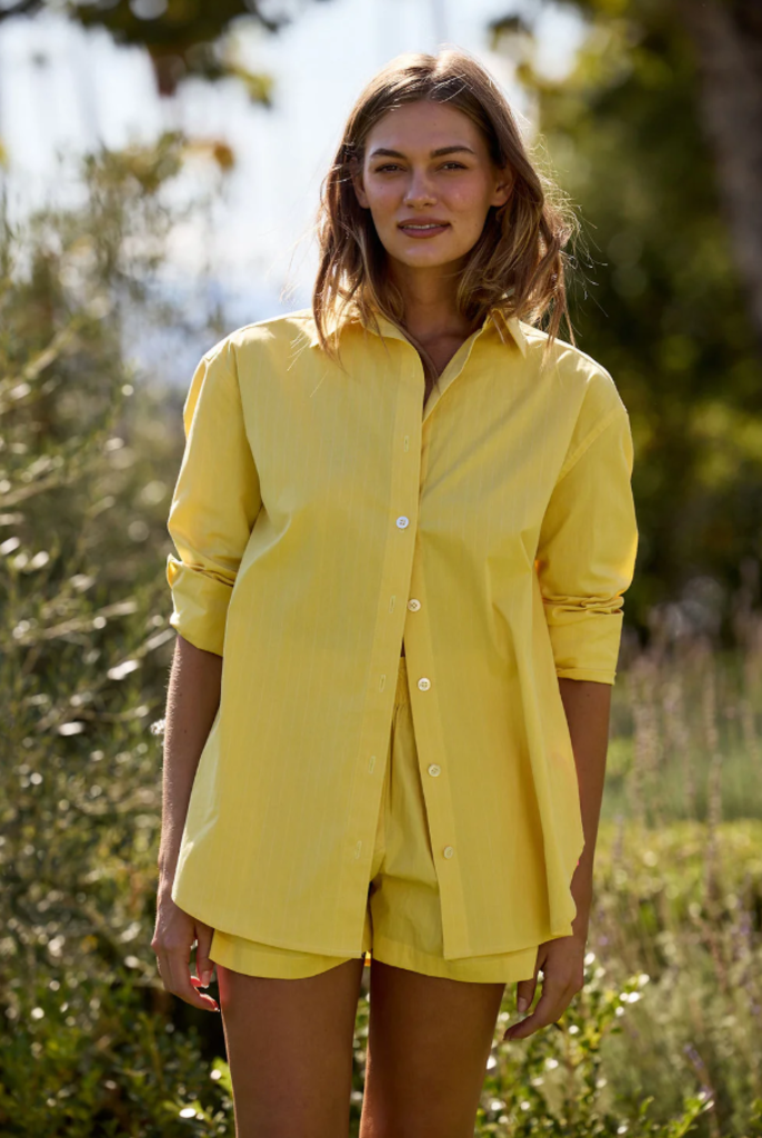 SUNDAY RITUAL CECILIA BUTTON DOWN SHIRT