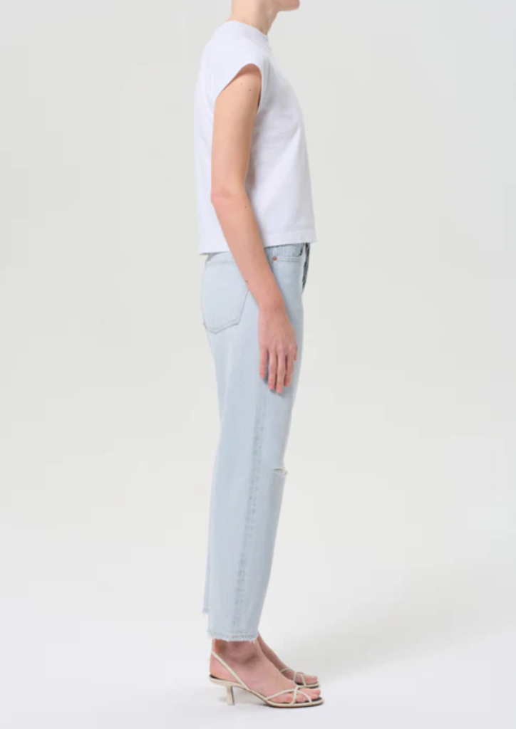 AGOLDE 90'S CROP MID RISE STRAIGHT