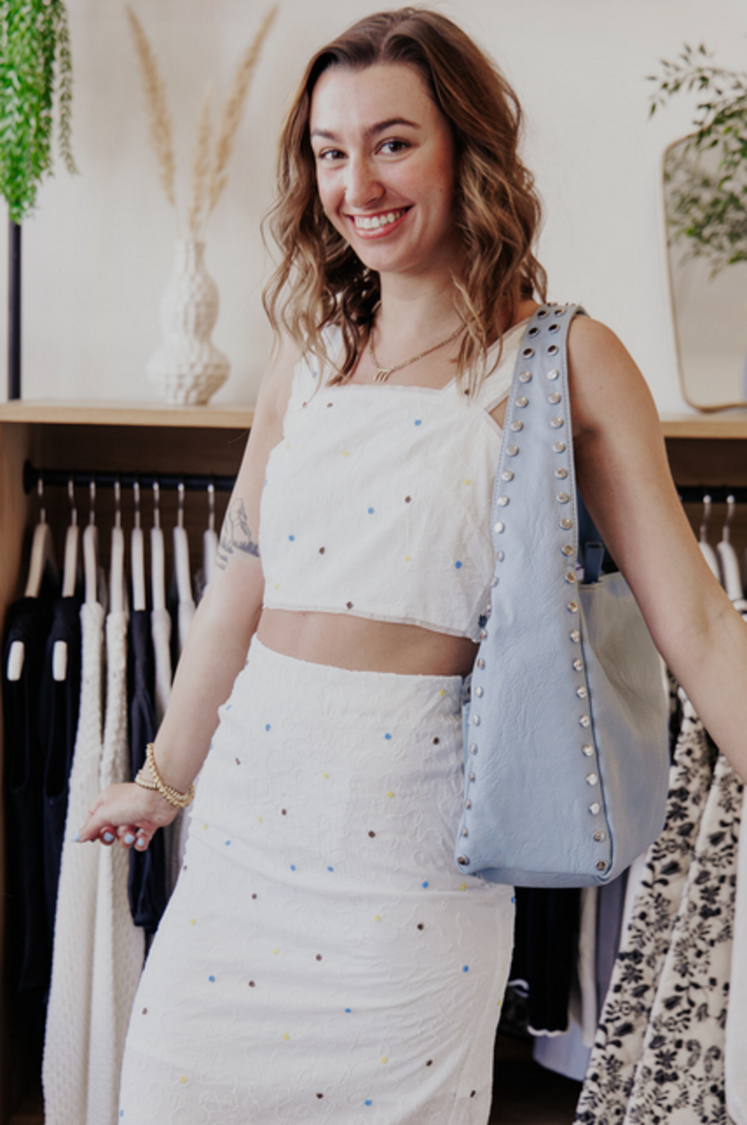 SCOTCH & SODA CLEMENTINE BEADED CROP