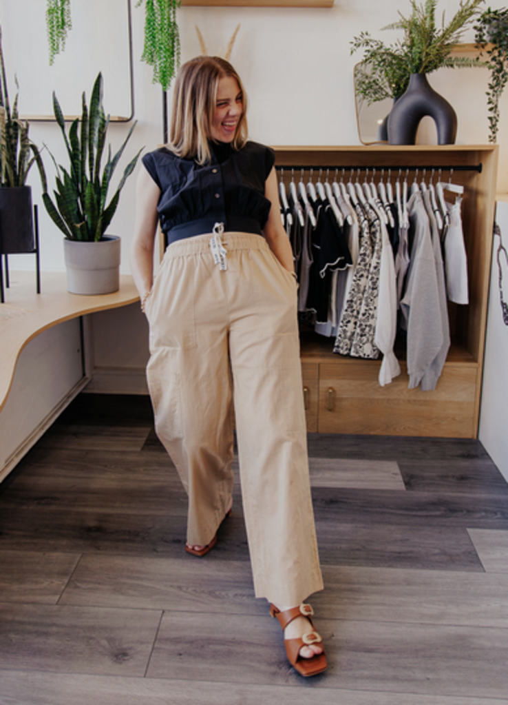 SCOTCH & SODA NOA HIGH RISE WIDE LEG