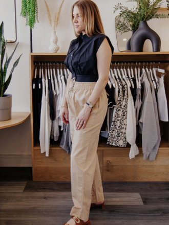 SCOTCH & SODA NOA HIGH RISE WIDE LEG