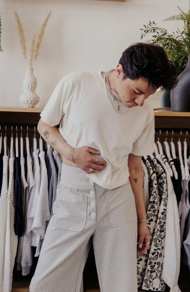 MAISON ANANA LIEDE PIN STRIPE PANT