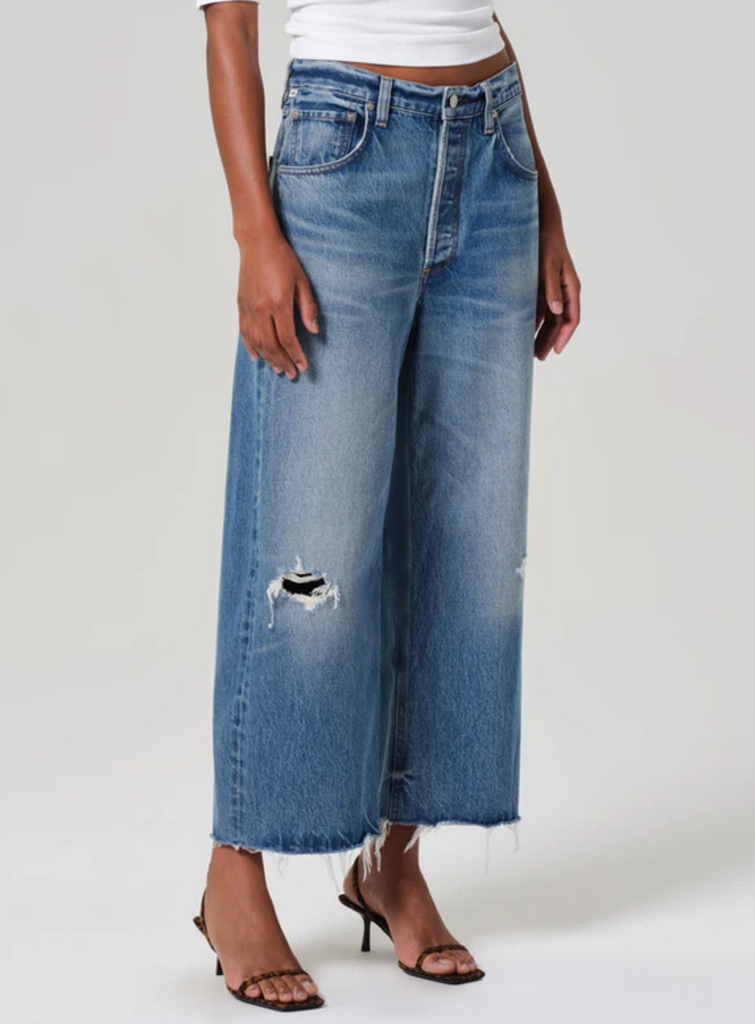 CITIZENS OF HUMANITY AYLA RAW HEM CROP