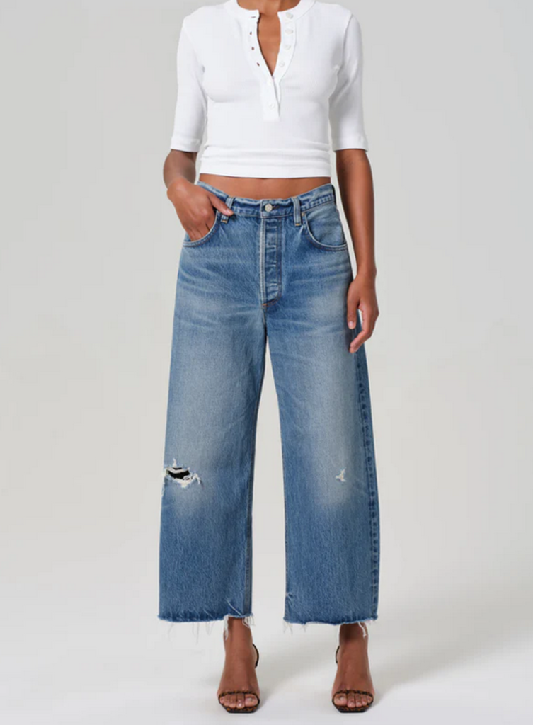 CITIZENS OF HUMANITY AYLA RAW HEM CROP