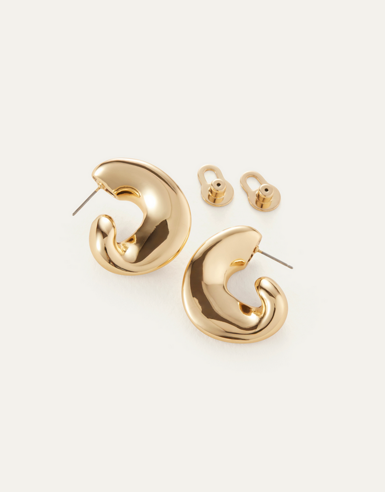 JENNYBIRD GIGI HOOPS