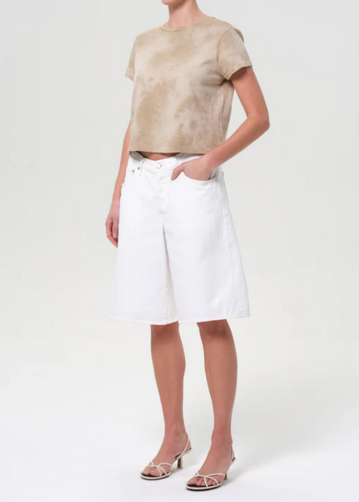 AGOLDE ADINE SHRUNKEN TEE