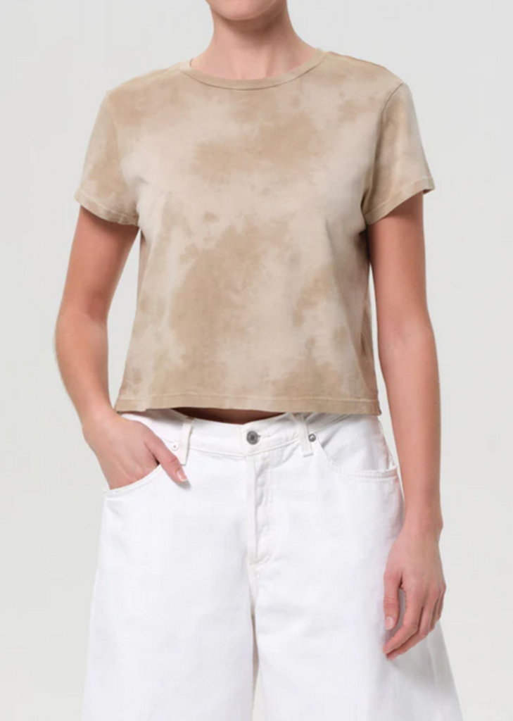 AGOLDE ADINE SHRUNKEN TEE