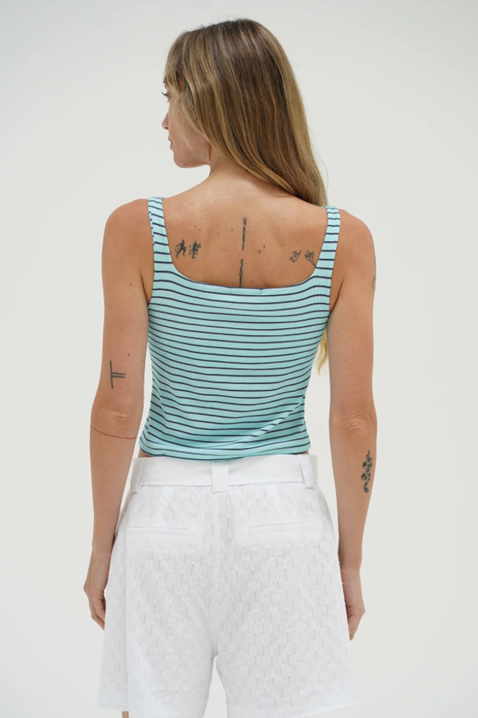 LNA ABBY RIBBED TANK