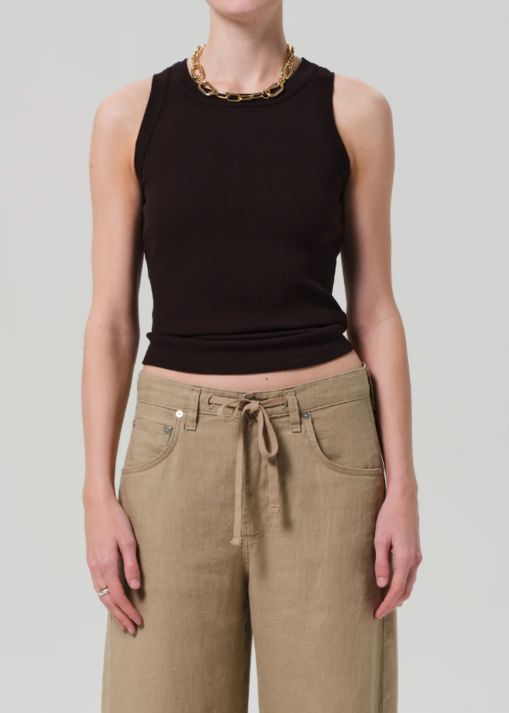 CITIZENS OF HUMANITY ISABEL RIB TANK