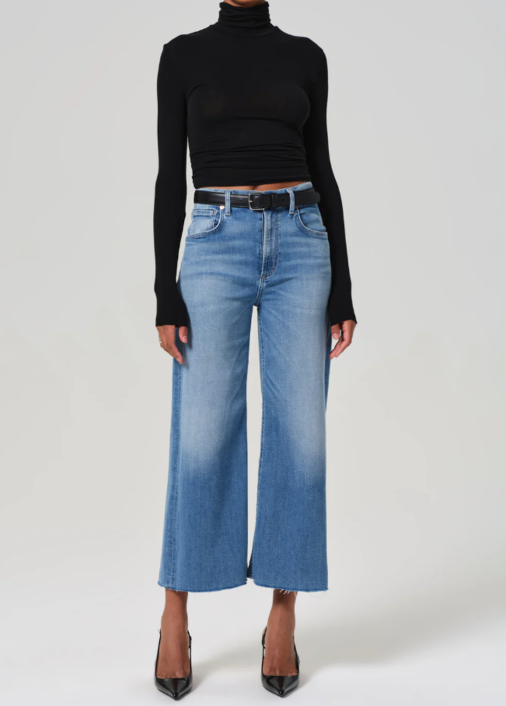 CITIZENS OF HUMANITY LYRA WIDE LEG CROP