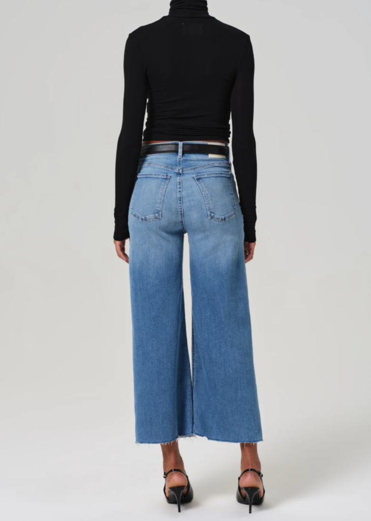 CITIZENS OF HUMANITY LYRA WIDE LEG CROP