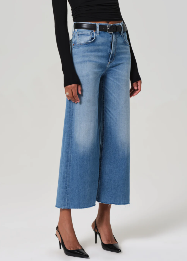 CITIZENS OF HUMANITY LYRA WIDE LEG CROP
