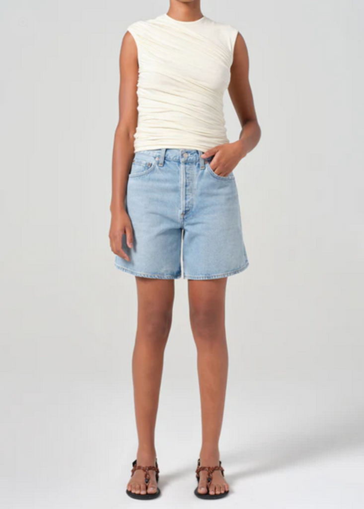 AGOLDE DAME SHORT