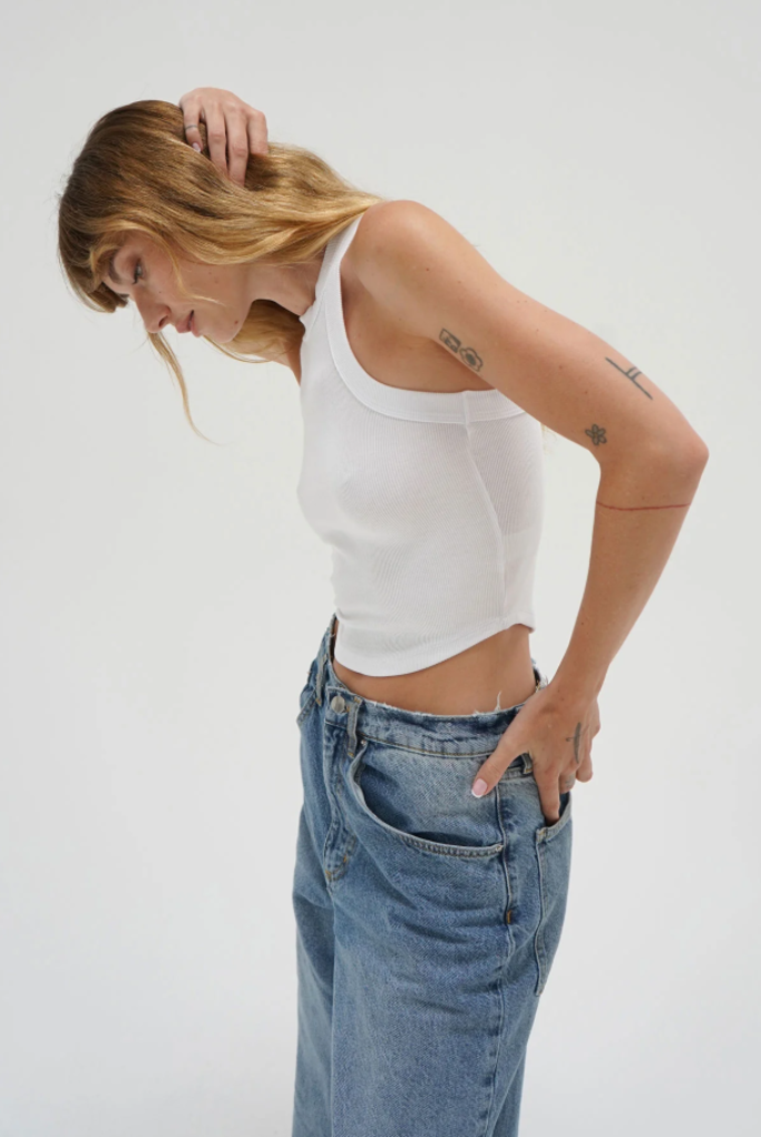 LNA DETRA RIBBED TANK