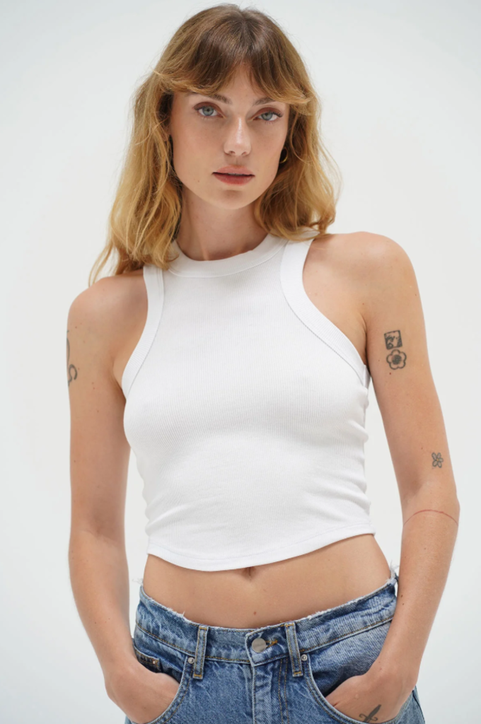 LNA DETRA RIBBED TANK