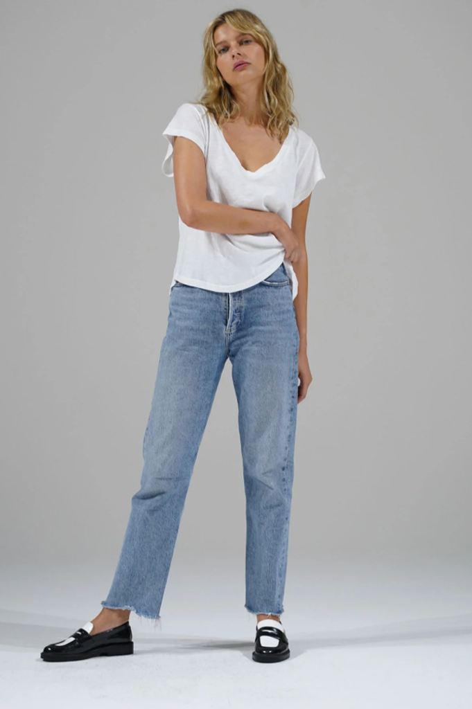 LNA KADEN COTTON V NECK