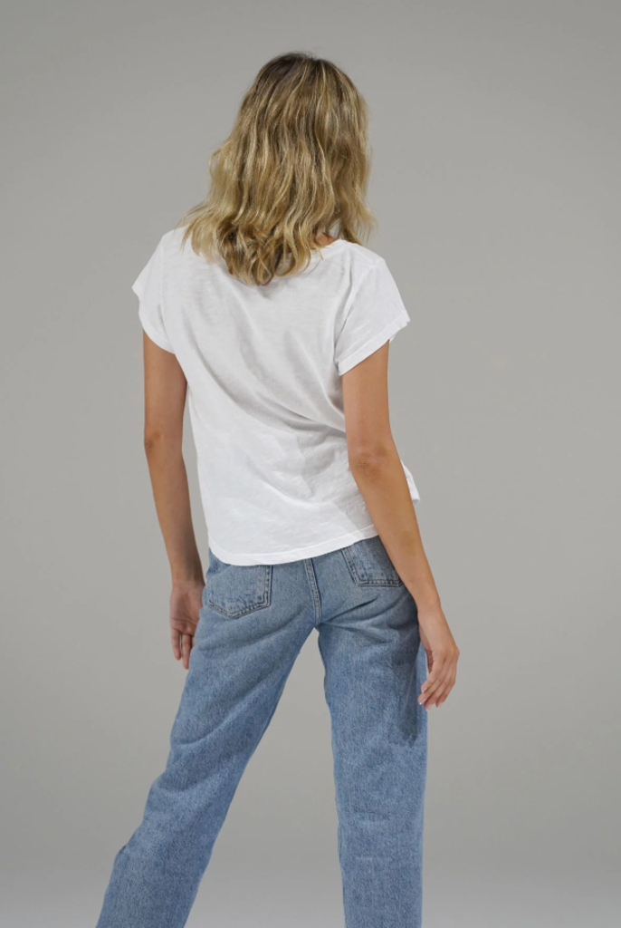 LNA KADEN COTTON V NECK