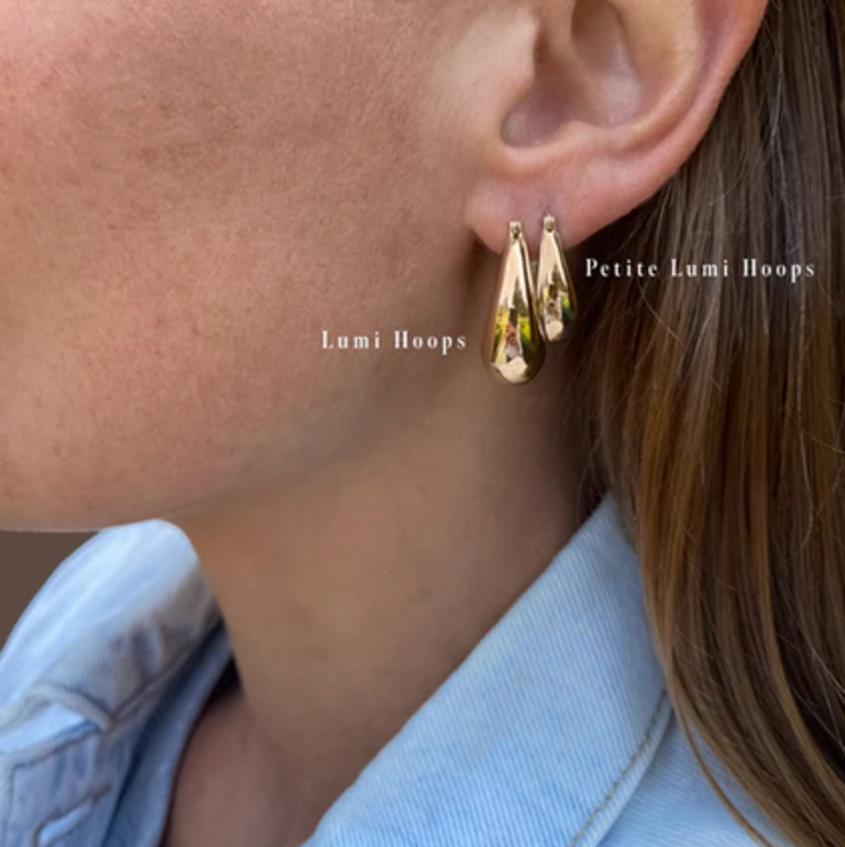 THATCH LUMI HOOP EARRINGS