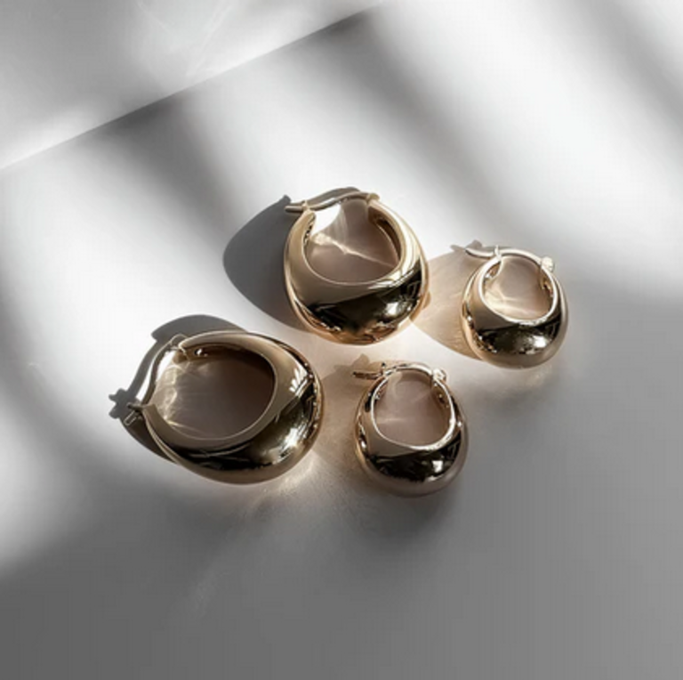THATCH LUMI HOOP EARRINGS
