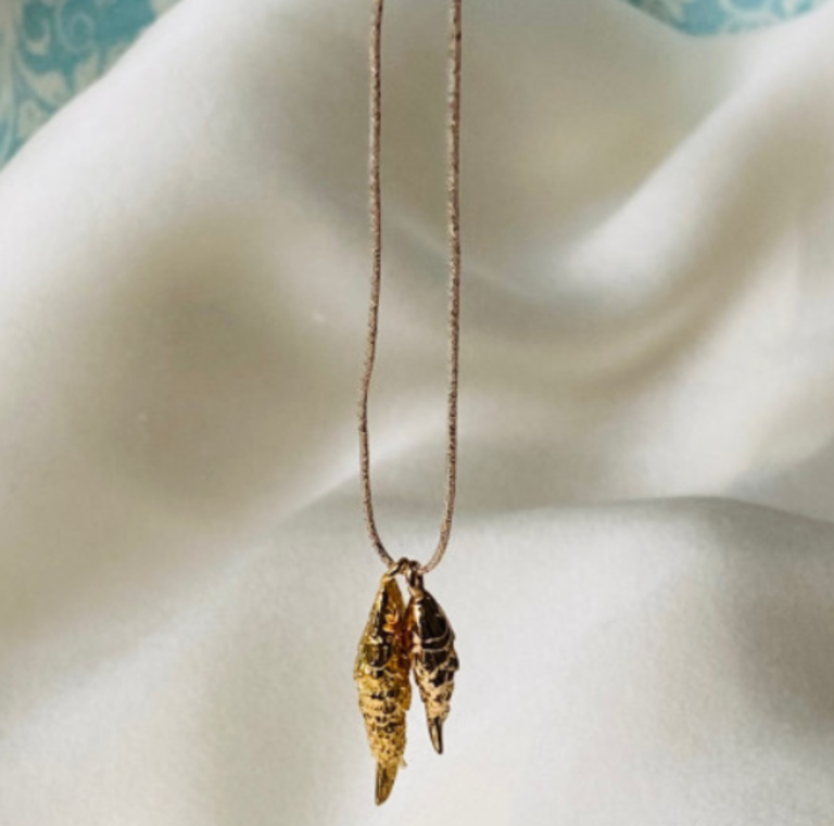 SOPHIE DECHAMPS SARDINA DUO NECKLACE