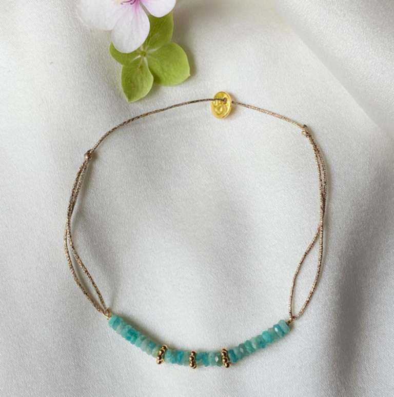 SOPHIE DECHAMPS RED CLOUD BRACELET