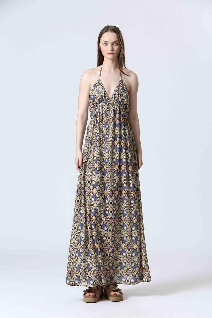 SEE U SOON PSYCH PRINT MAXI DRESS
