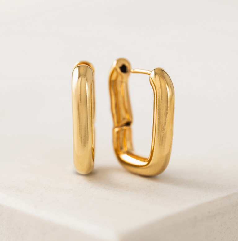 LOVER'S TEMPO MIDI PAPERCLIP PUFF HOOPS