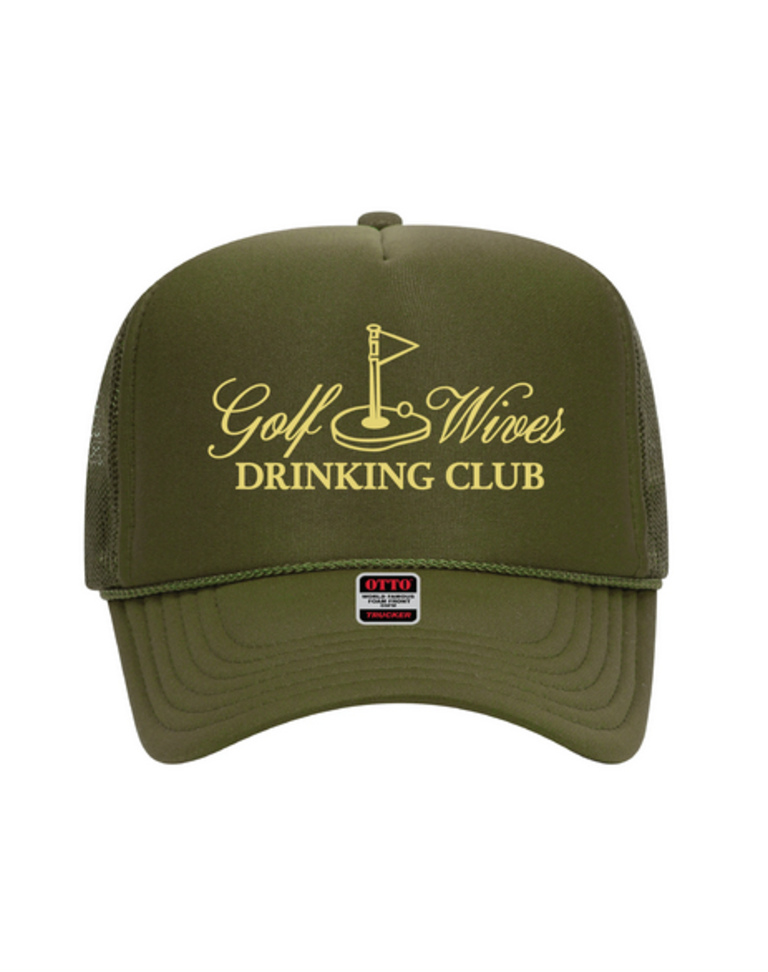 RAW AND REBELLIOUS GOLF WIVES TRUCKER HAT