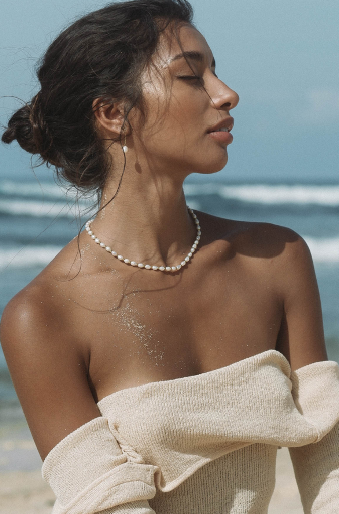 TWENTY COMPASS LAGOON PEARL NECKLACE