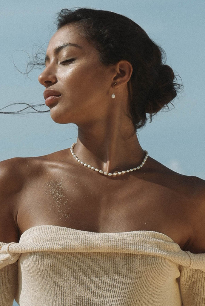 TWENTY COMPASS LAGOON PEARL NECKLACE