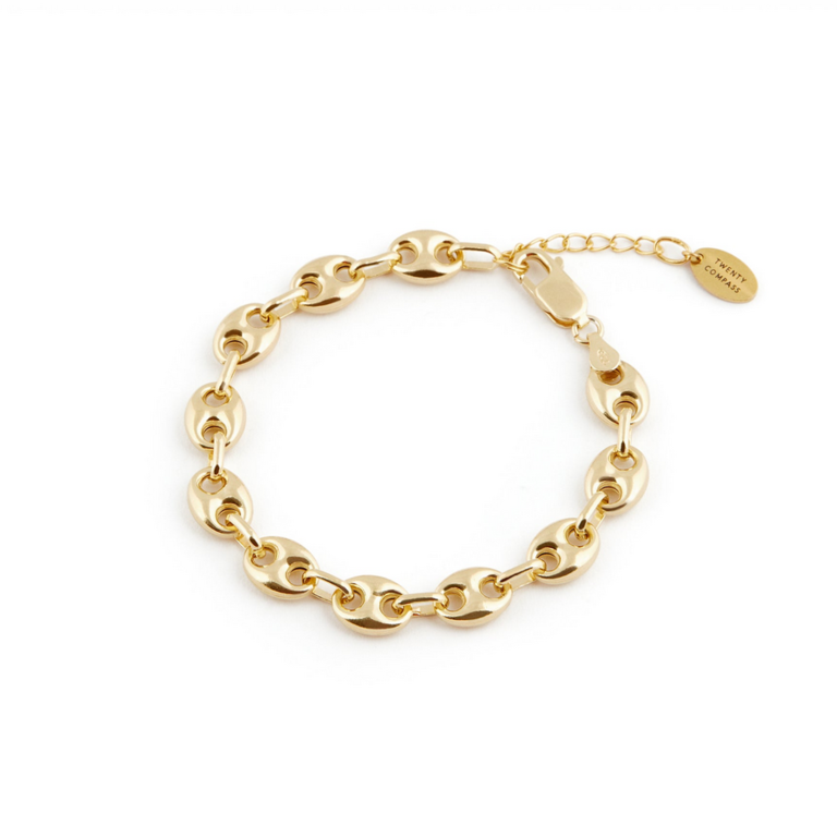 TWENTY COMPASS LOUVRES BRACELET