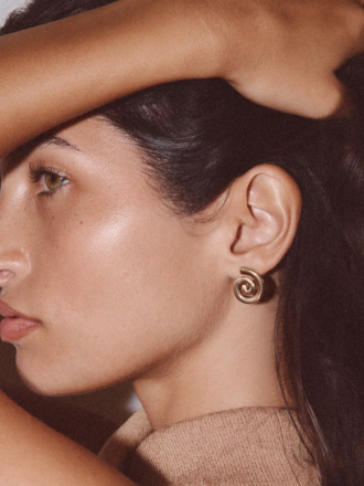 TWENTY COMPASS ORIGIN HOOPS