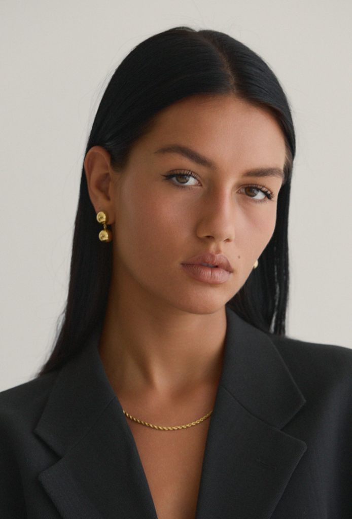 TWENTY COMPASS C'EST LA VIE EARRING