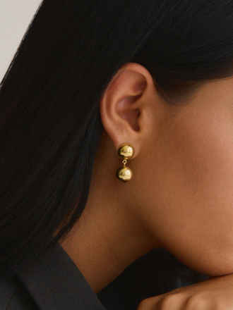 TWENTY COMPASS C'EST LA VIE EARRING
