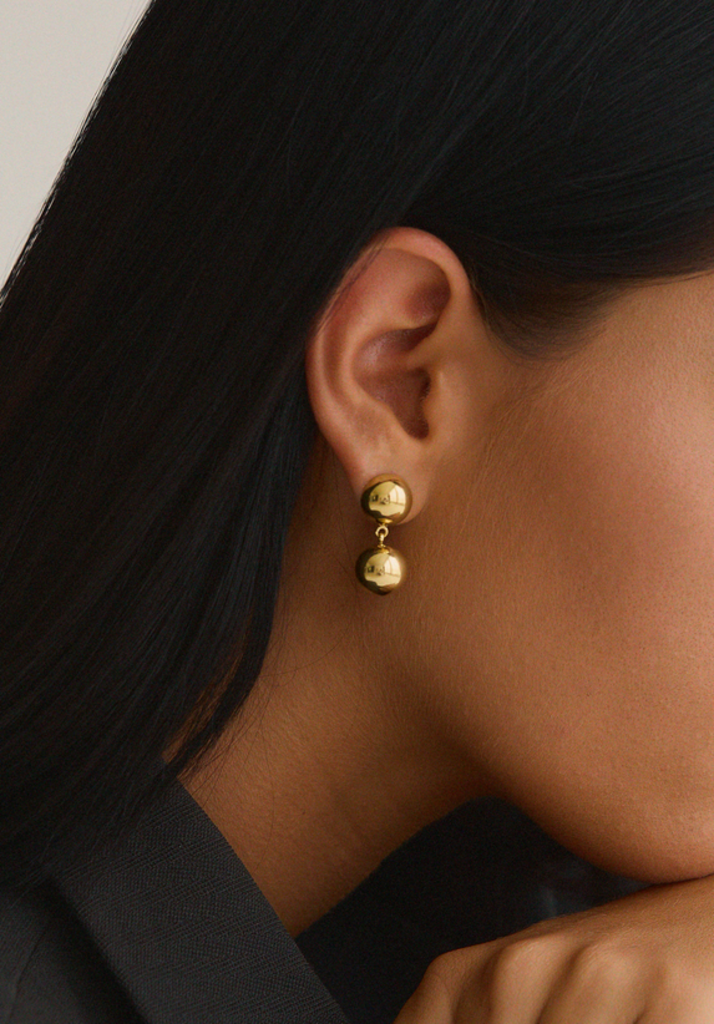 TWENTY COMPASS C'EST LA VIE EARRING