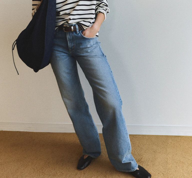 CITIZENS OF HUMANITY LINDZ LOW RISE EASY STRAIGHT