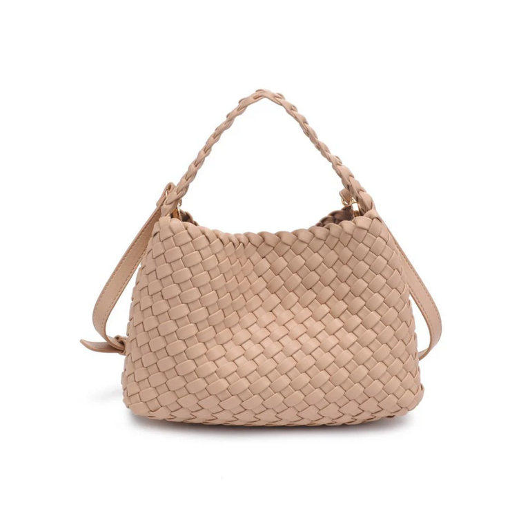 MODA LUXE KAIA WOVEN CROSSBODY