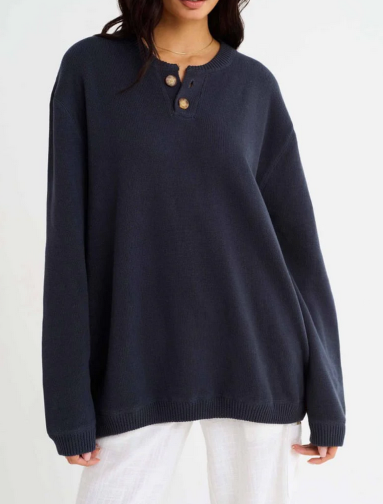 シンゾーン　MILITARY HENLEY PULLOVER BLACK シンゾーン MILITARY HENLEY PULLOVER BLACK MILITARY HENLEY
