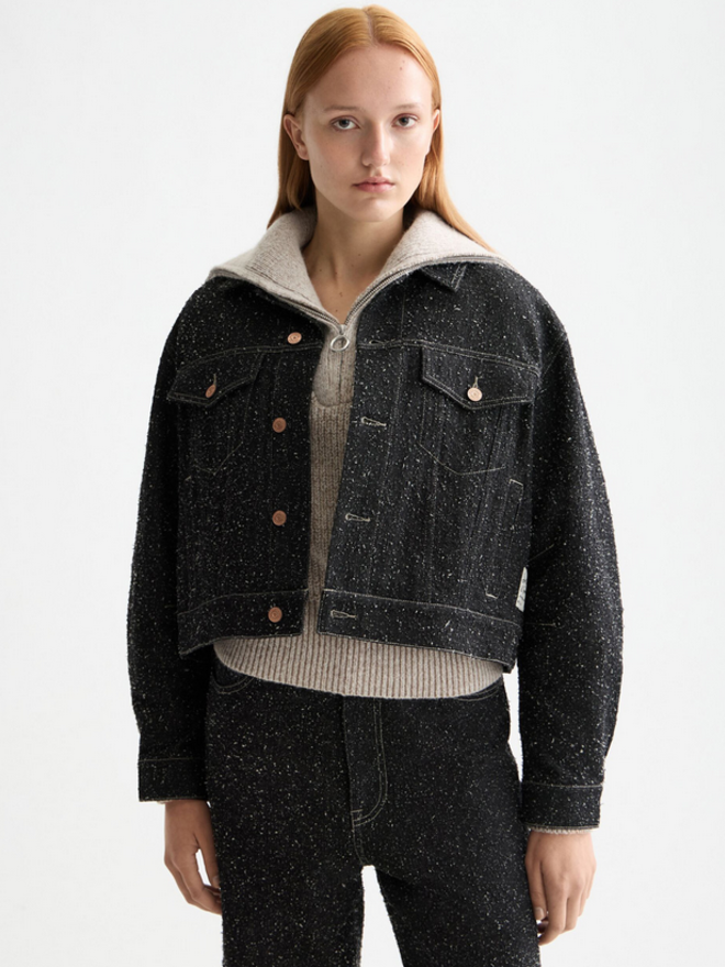 SCOTCH&SODA ボアコート ビッグカラーボアコート [K1392] - レディースファッション通販