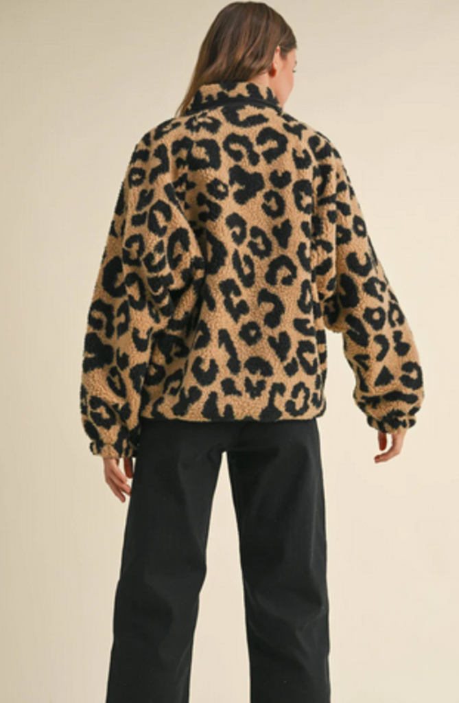 PATTERN SHERPA JACKET