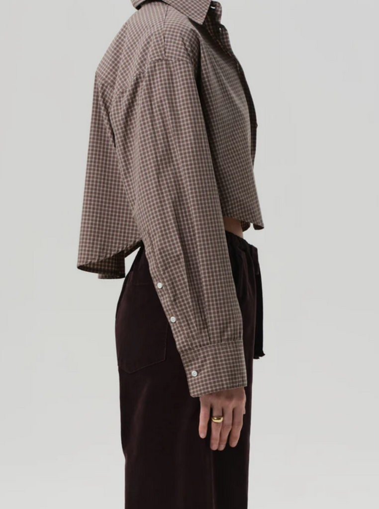 CITIZENS OF HUMANITY ANA CROPPED SHIRT