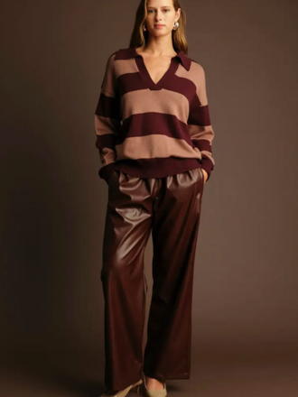 DELUC NICK POLO SWEATER