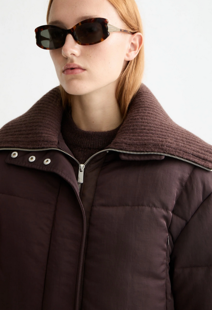 SCOTCH & SODA AVIATOR COLLAR PUFFER