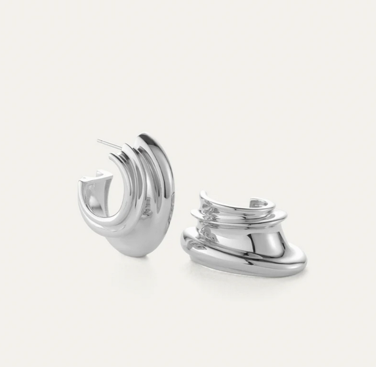 JENNYBIRD LEONA HOOPS