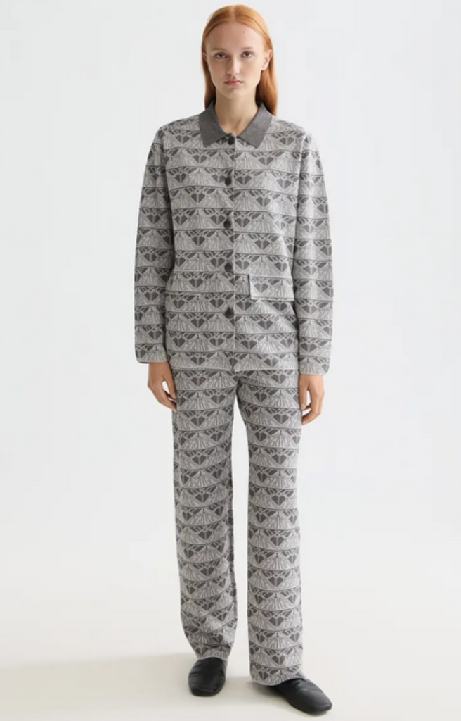 SCOTCH & SODA GUNMETAL JACQUARD JACKET